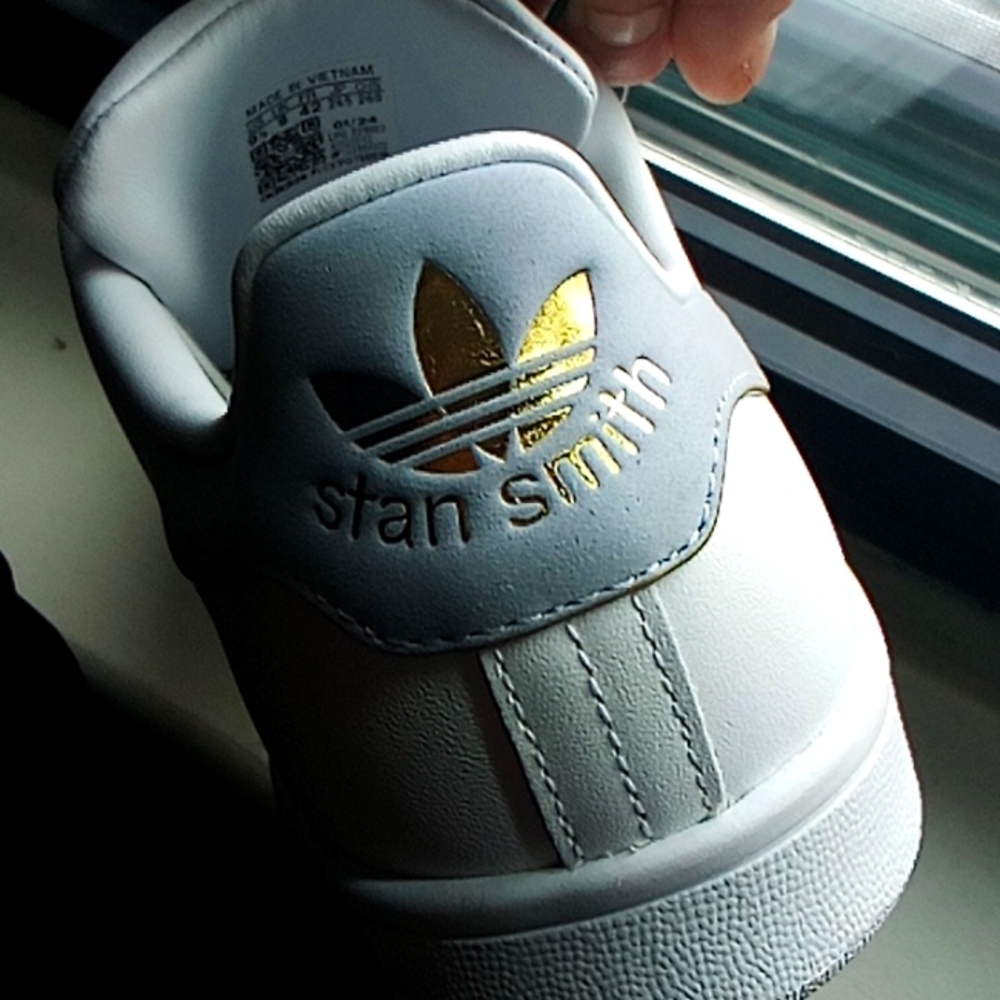 Adidas UNISEX Stan Smith white Grey Gold